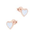 Beautiful Heart Shaped Silver Stud Earring STS-6737